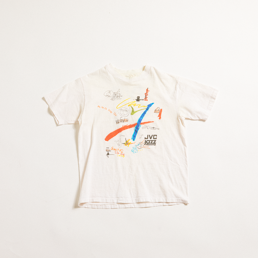 JVC Jazz Festival - 1990 Vintage T-Shirt (Large) - Subject Object