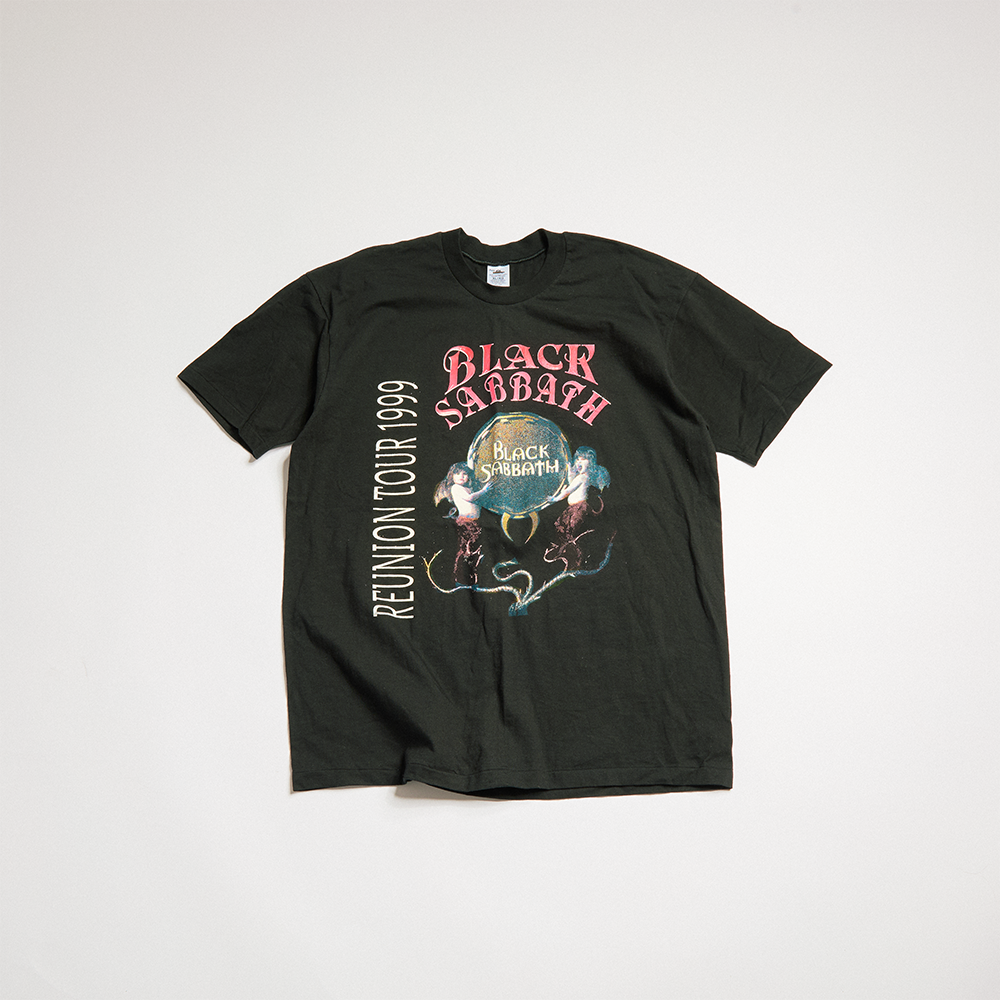 トップス BLACK SABBATH / REUNION TOUR CRONIES Black Sabbath 1999 Reunion Tour Shirt (X-Large) - Subject Object