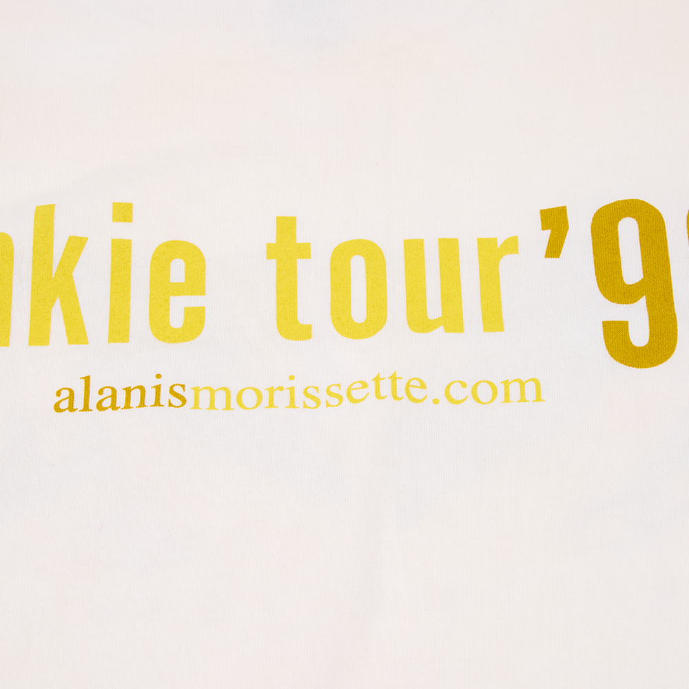 Alanis Morissette Tour T-Shirt (L) Back Detail