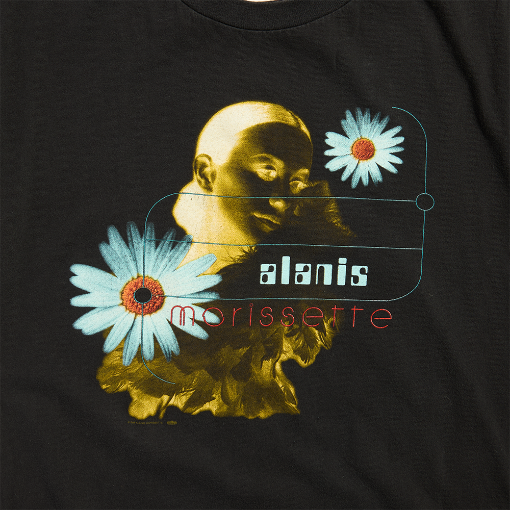 Alanis Morissette - 1996 Vintage Tour T-Shirt (Large) Front Detail