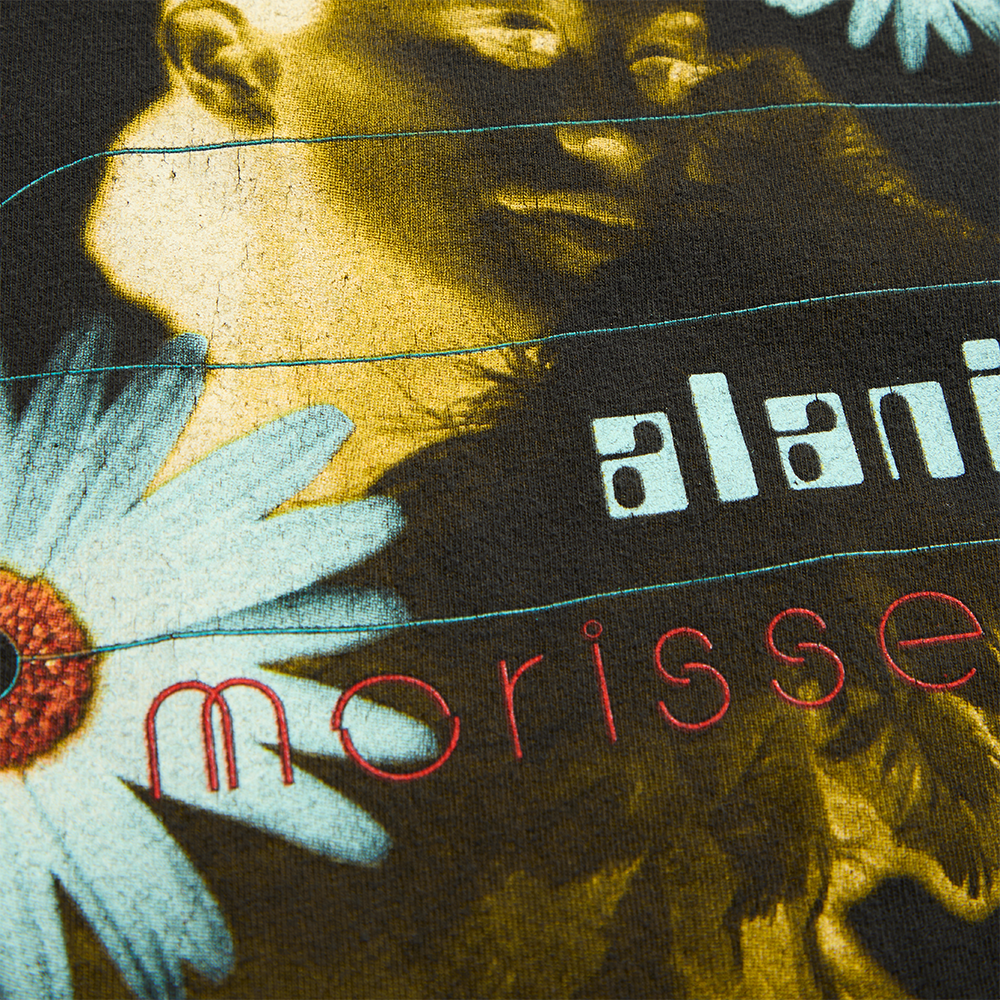 Alanis Morissette - 1996 Vintage Tour T-Shirt (Large) Front Detail 2
