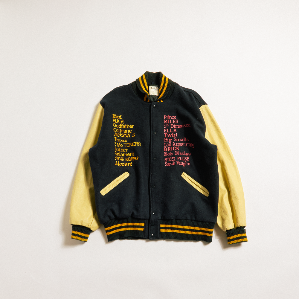 Black Music Letterman Jacket (XX-Large)
