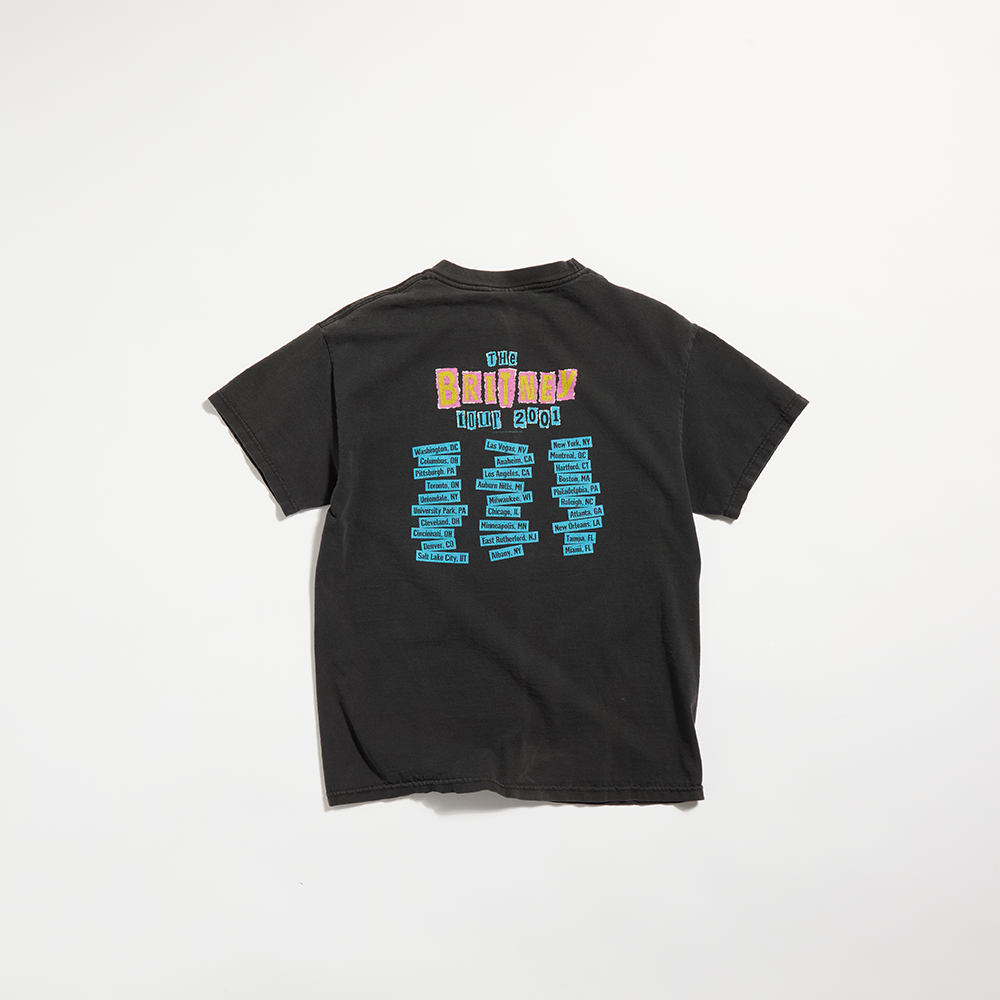Britney Spears - 2001 Vintage T-Shirt (Medium) Back