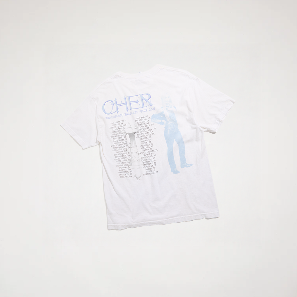 Cher - 2002 Living Proof Farewell Tour T-Shirt (XL) Back