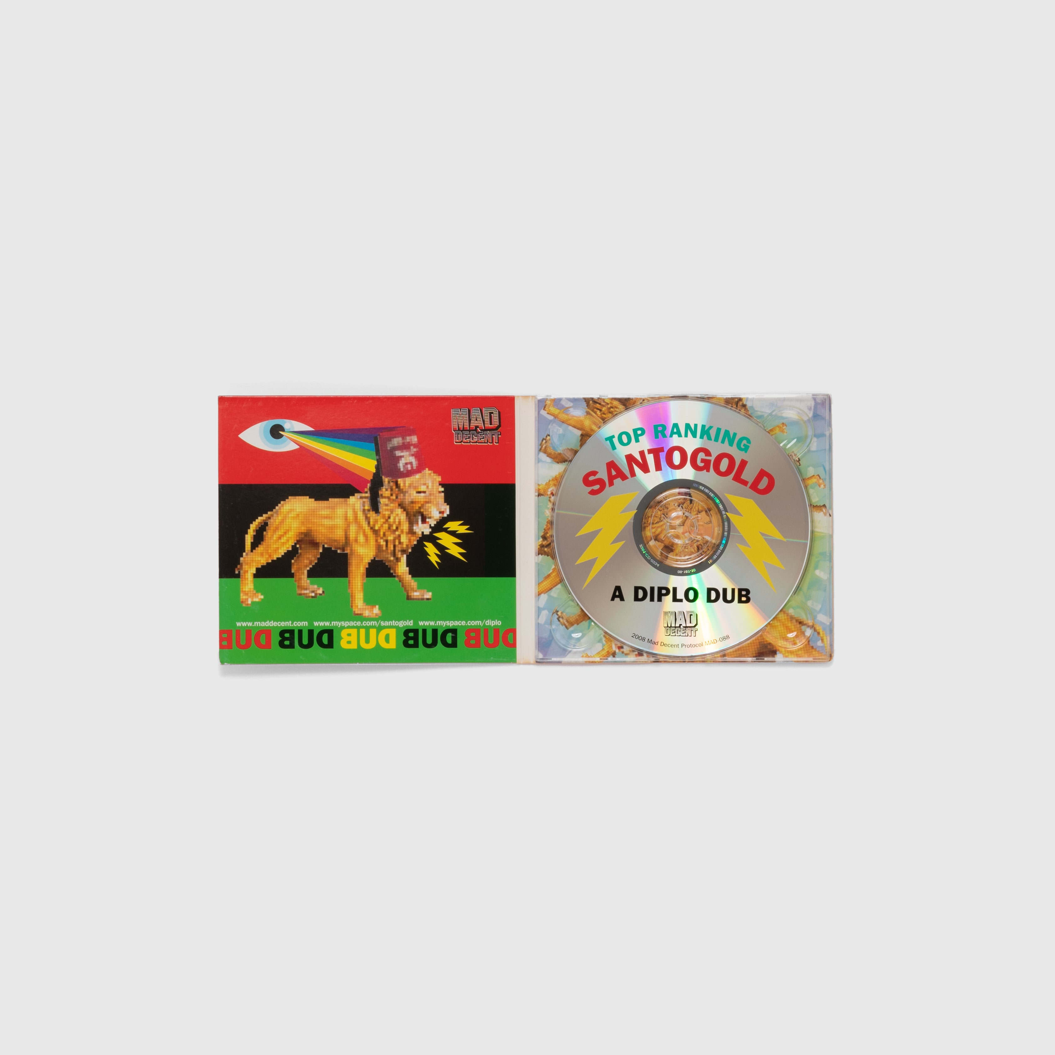 Top Ranking Santogold: A Diplo Dub CD - Diplo Open
