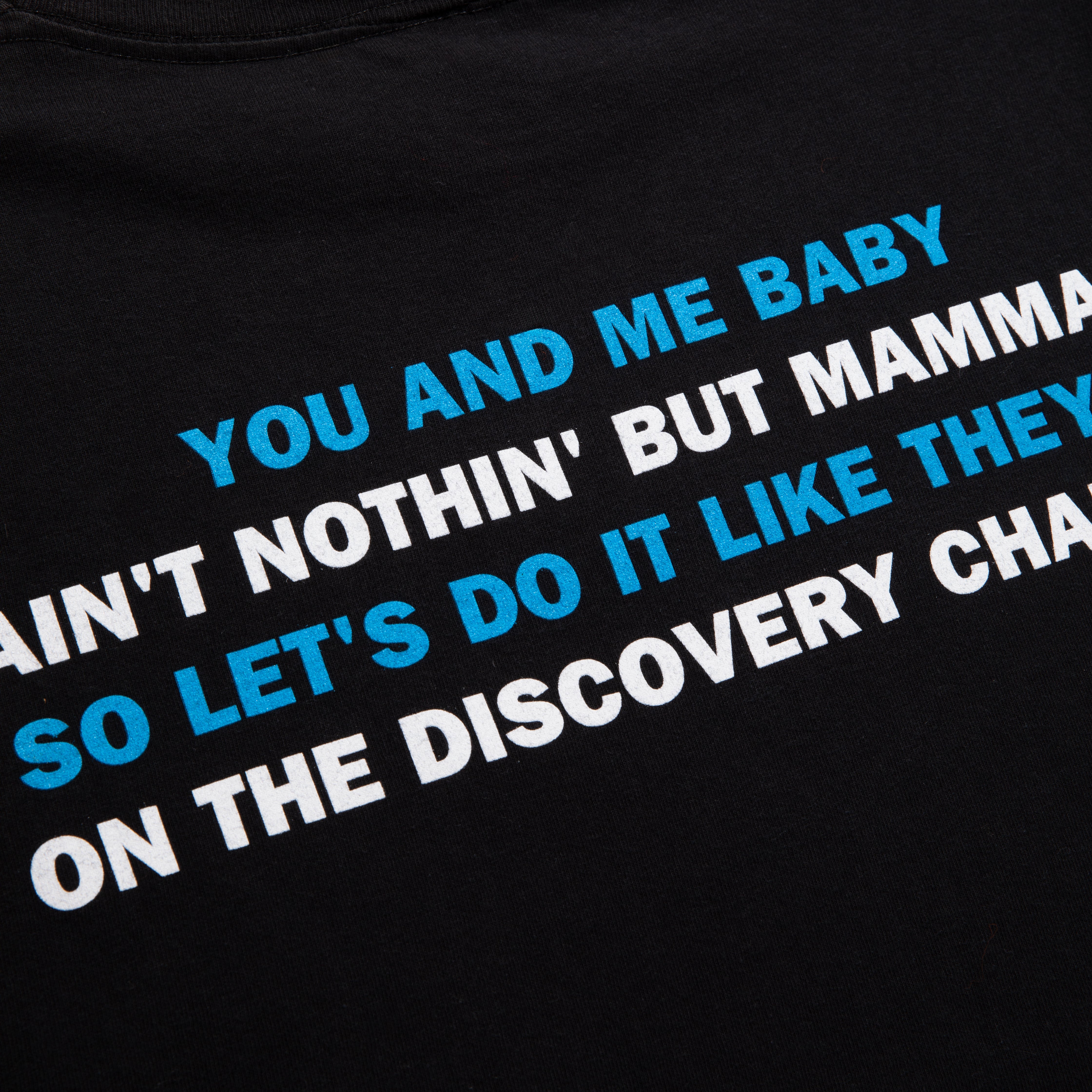 Vintage Bloodhound Gang Zebra T-Shirt (X-Large) Back Detail