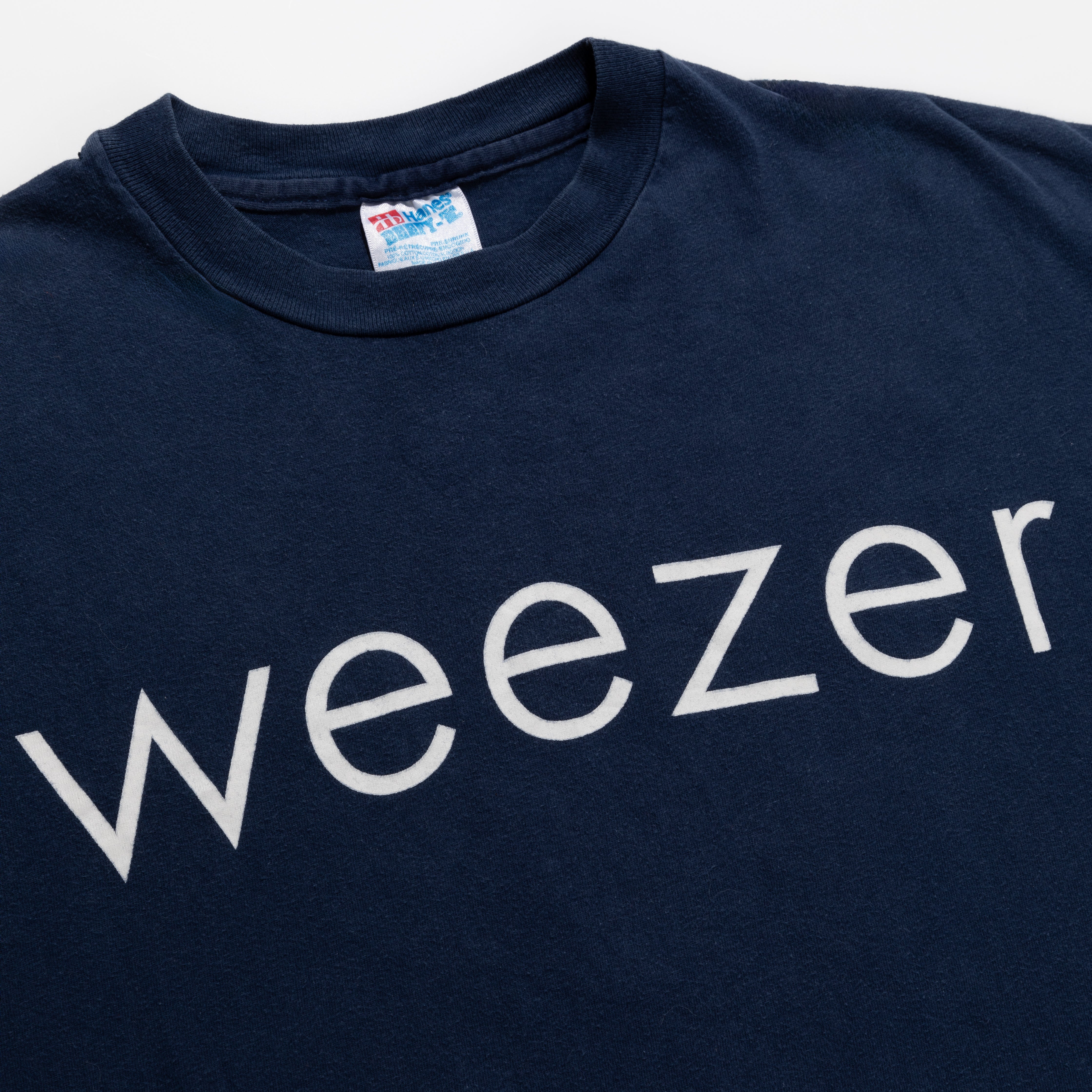 Vintage Weezer T-Shirt (X-Large) Front Design
