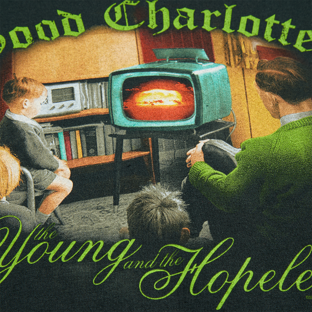 Vintage Good Charlotte T-Shirt (X-Large) Front Detail 2