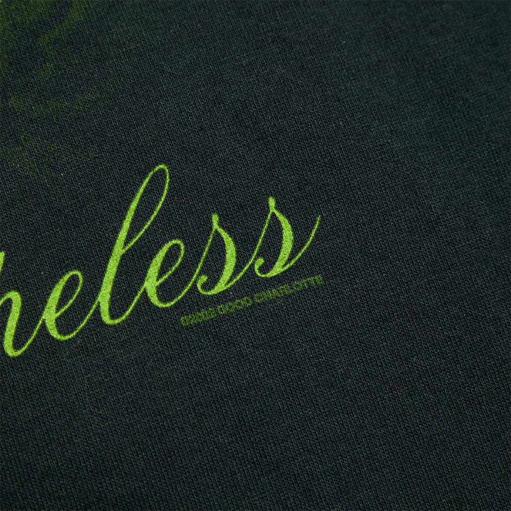 Vintage Good Charlotte T-Shirt (X-Large) Font Detail