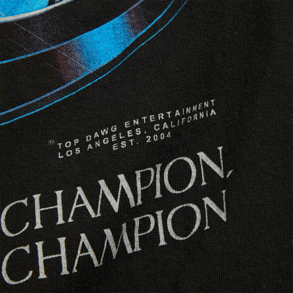 Kendrick Lamar - World Champion Tour T-Shirt (Medium) Detail