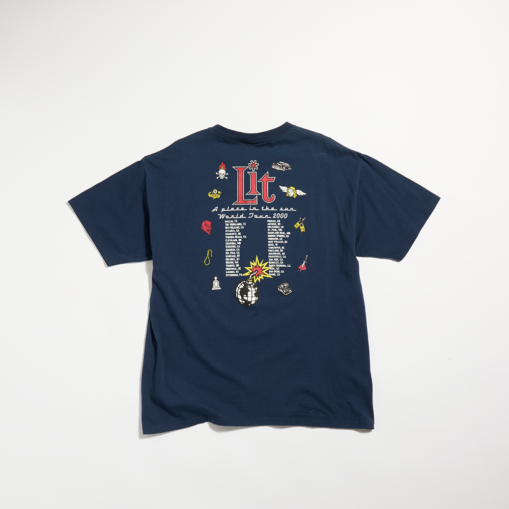 Lit - 1999 Vintage A Place in the Sun Tour T-Shirt (X-Large) Back