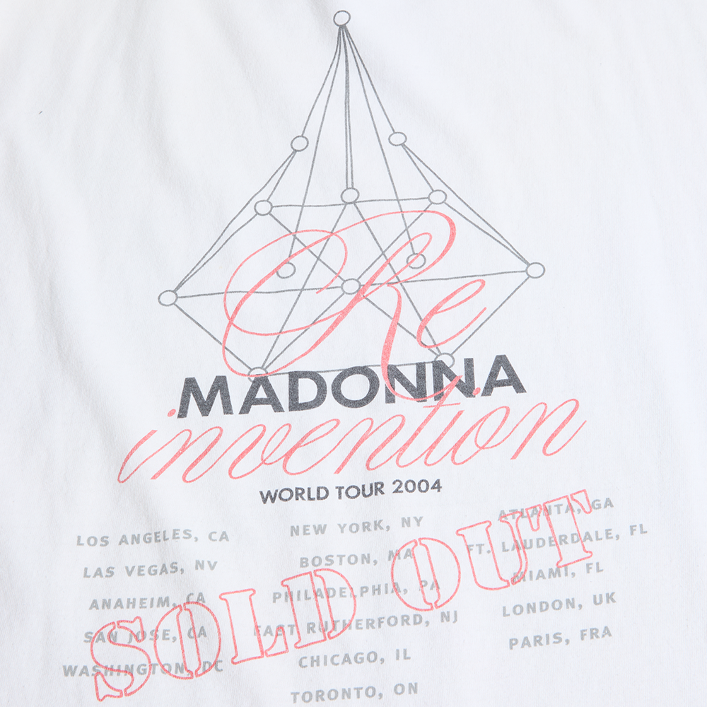 Madonna - 2004 Reinvention Tour T-Shirt (XL) Back Detail