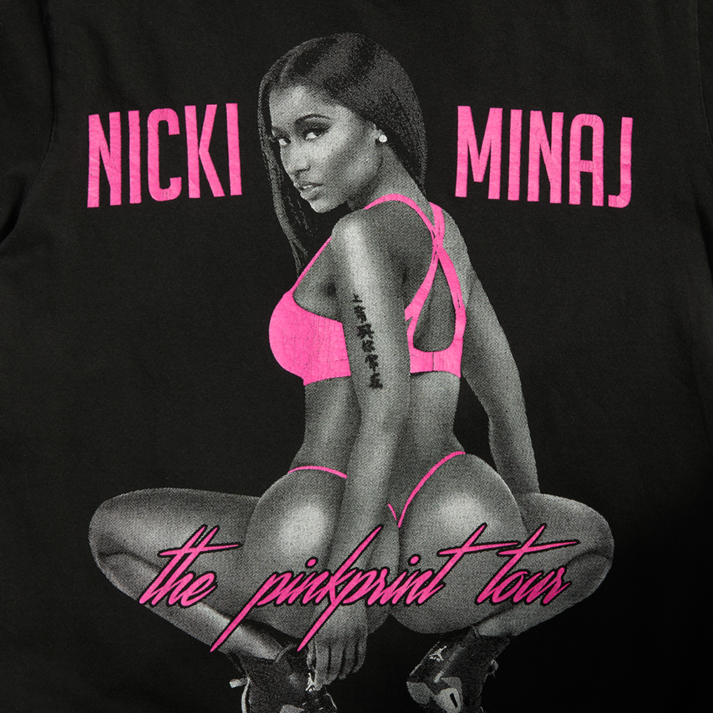 Vintage Nicki Minaj T-Shirt (Small) Front Detail