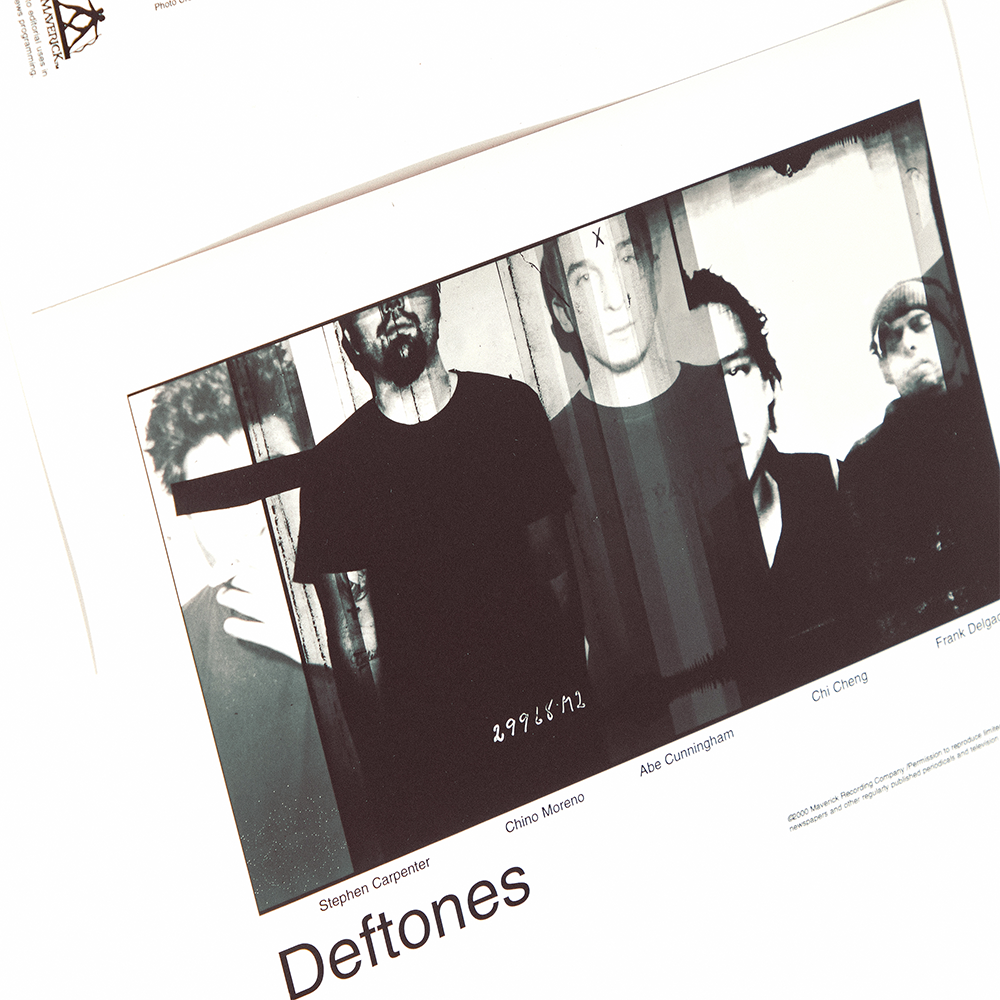 Deftones - 2000 Media Press Photos 8”x10”