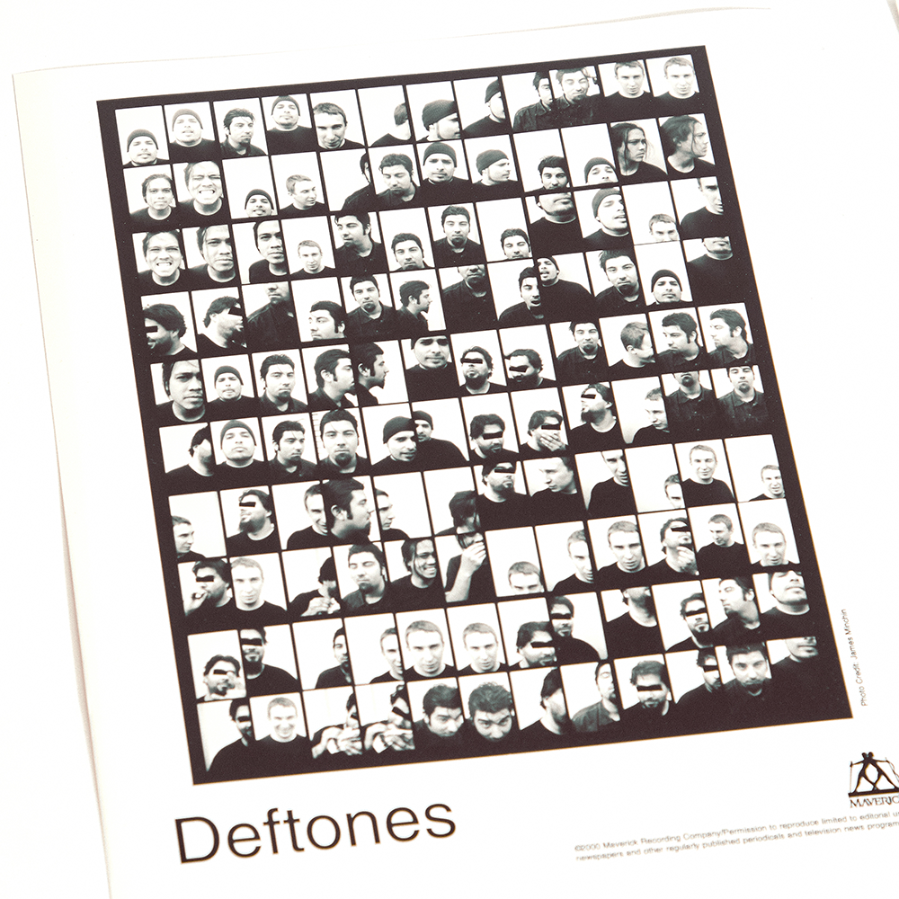 Deftones - 2000 Media Press Photos 8”x10”