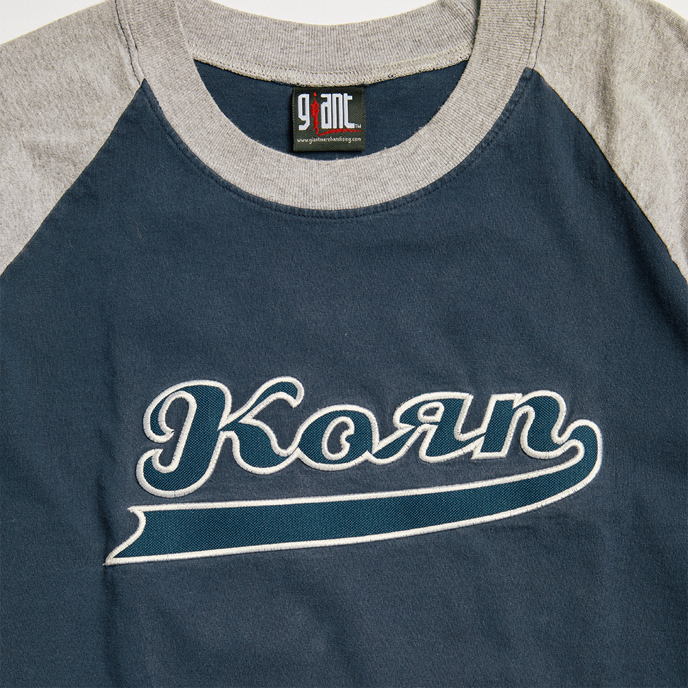 90's Korn Embroidered Raglan (X-Large)