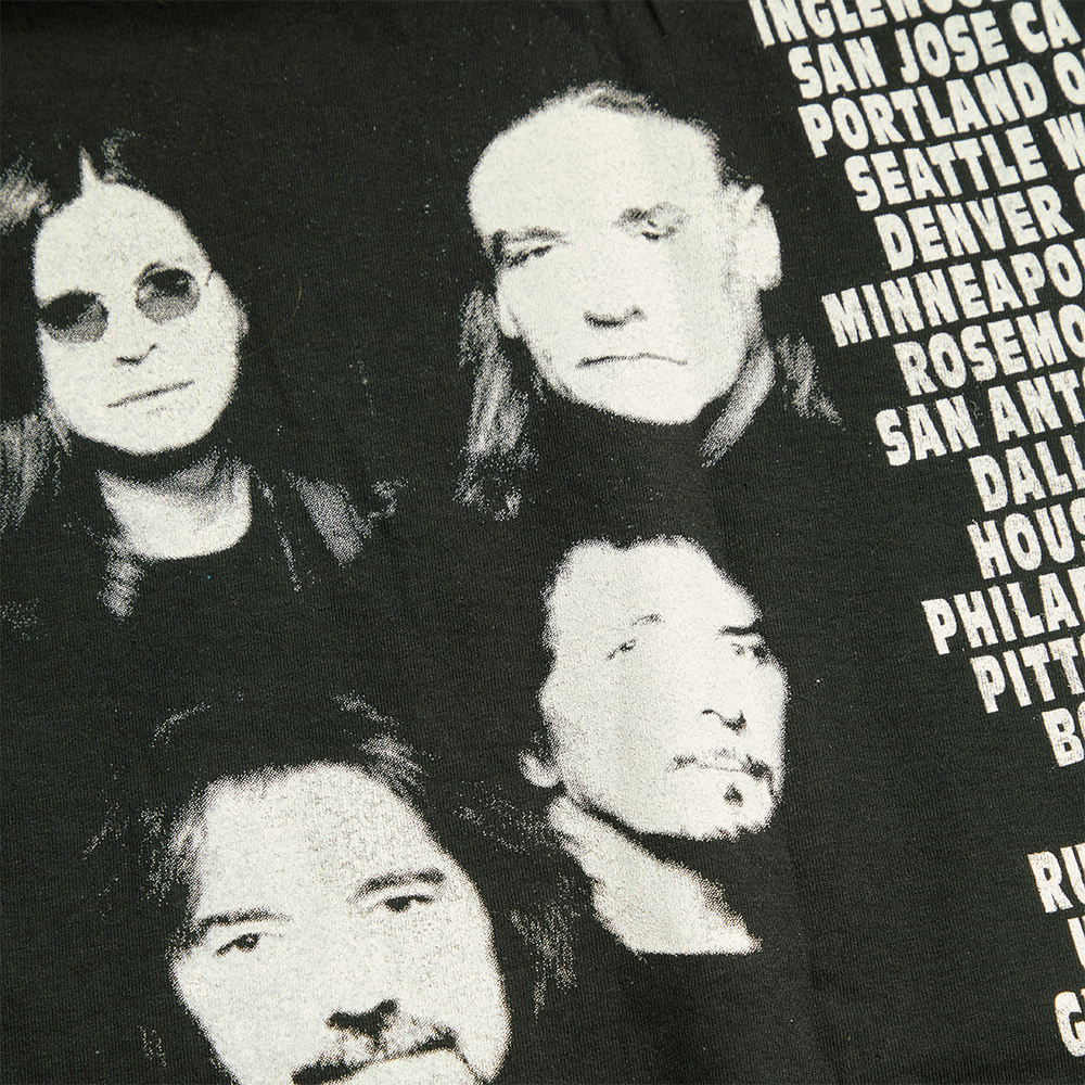 Black Sabbath 1999 Reunion Tour Shirt (X-Large) Back Detail