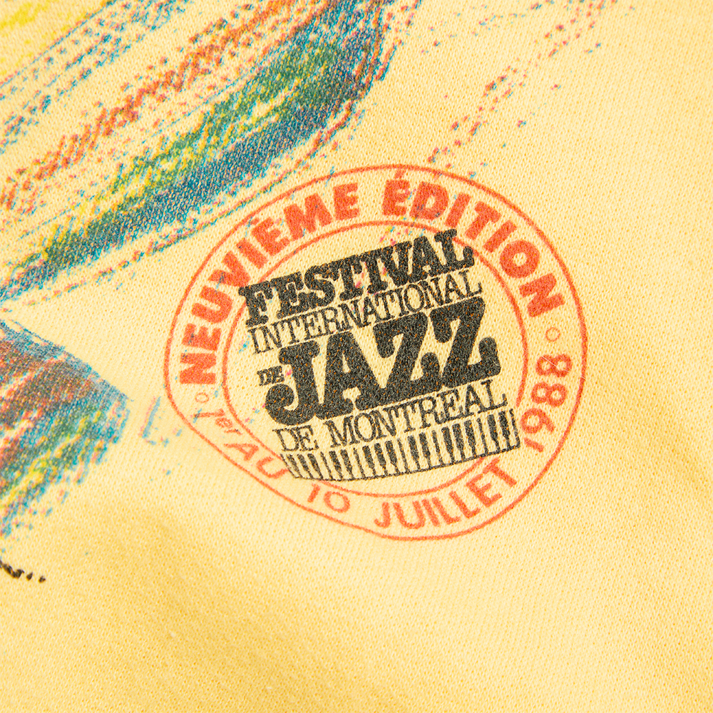 Miles Davis - 1988 Vintage Polo Sweatshirt (Large)