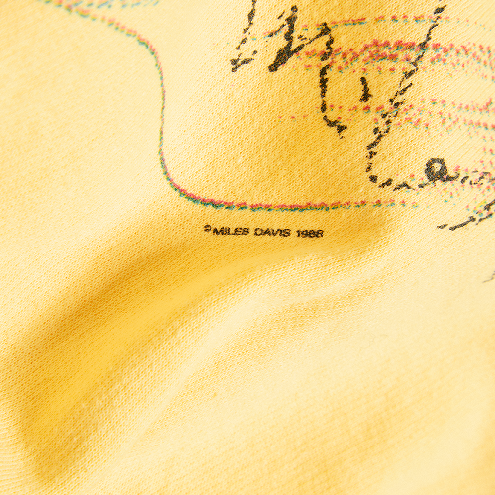 Miles Davis - 1988 Vintage Polo Sweatshirt (Large)
