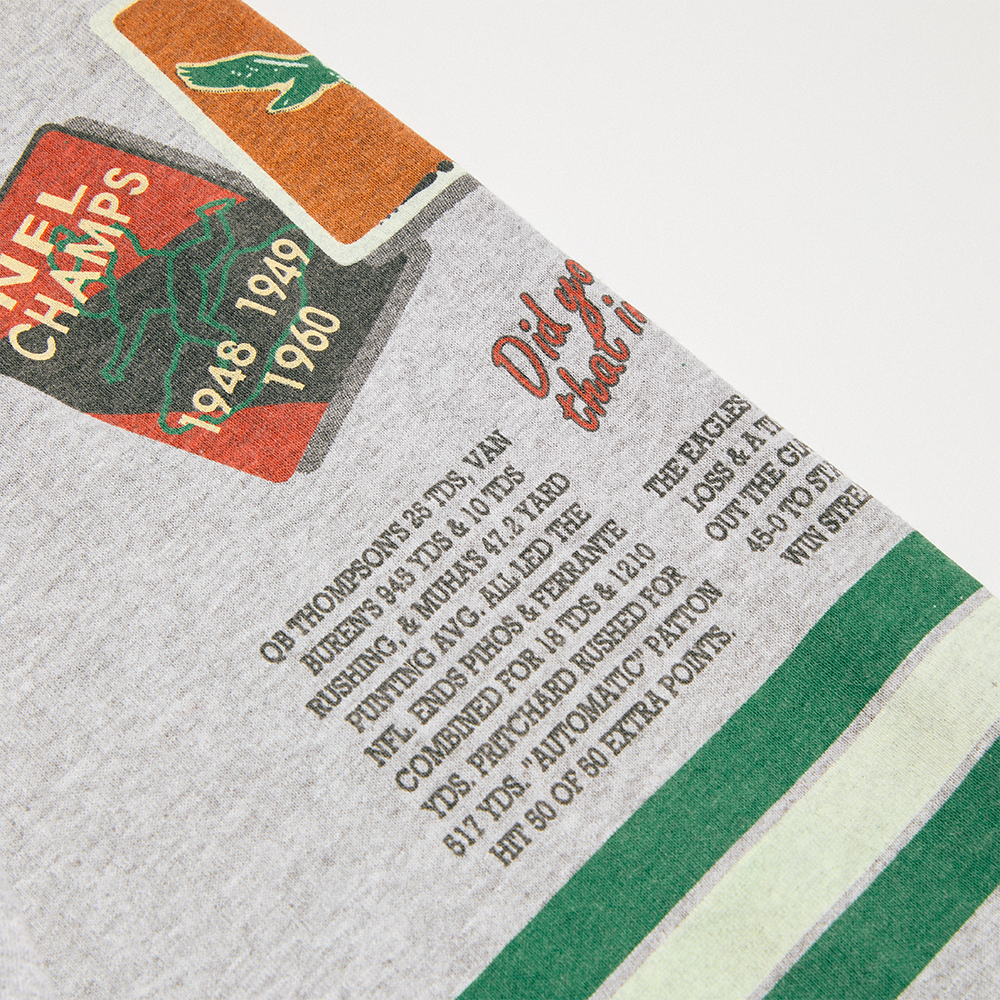 1992 Philadelphia Eagles 3/4 Sleeve T-Shirt - Long Gone Series (X-Large)