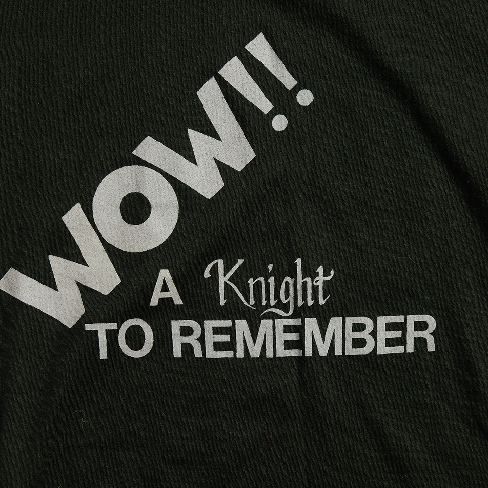 Medieval Times - 80s Vintage A Knight to Remember T-Shirt (Women's Large)