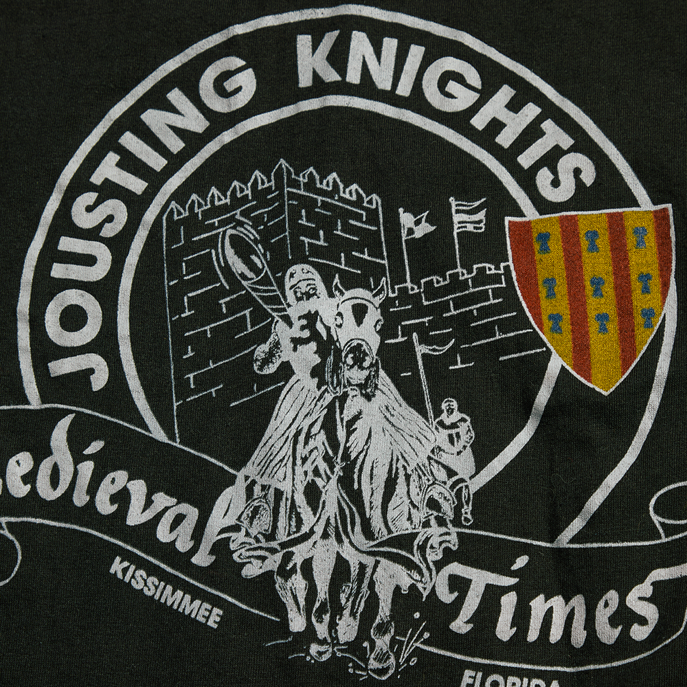 Medieval Times - 80s Vintage A Knight to Remember T-Shirt (Women's Large)