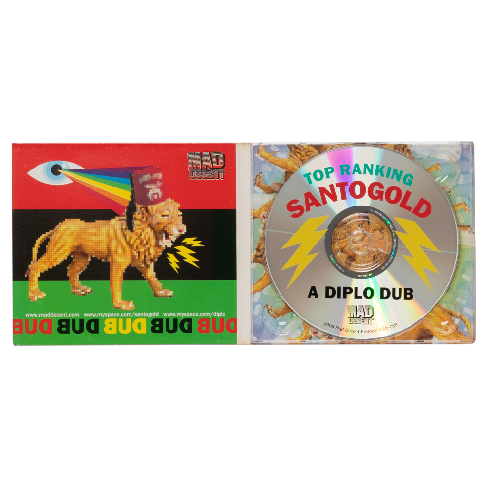 Top Ranking: A Diplo Dub Mixtape CD Open